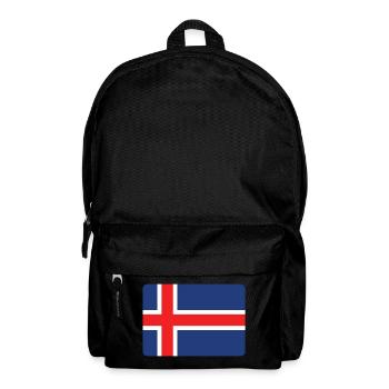 ISLAND IST GEIL! - Rucksack - Schwarz - Vorne