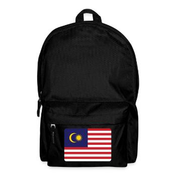 MALAYSIA FLAGGE - Rucksack - Schwarz - Vorne