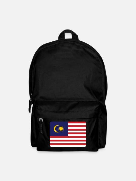 DRAPEAU DE LA MALAISIE - Sac à dos - noir