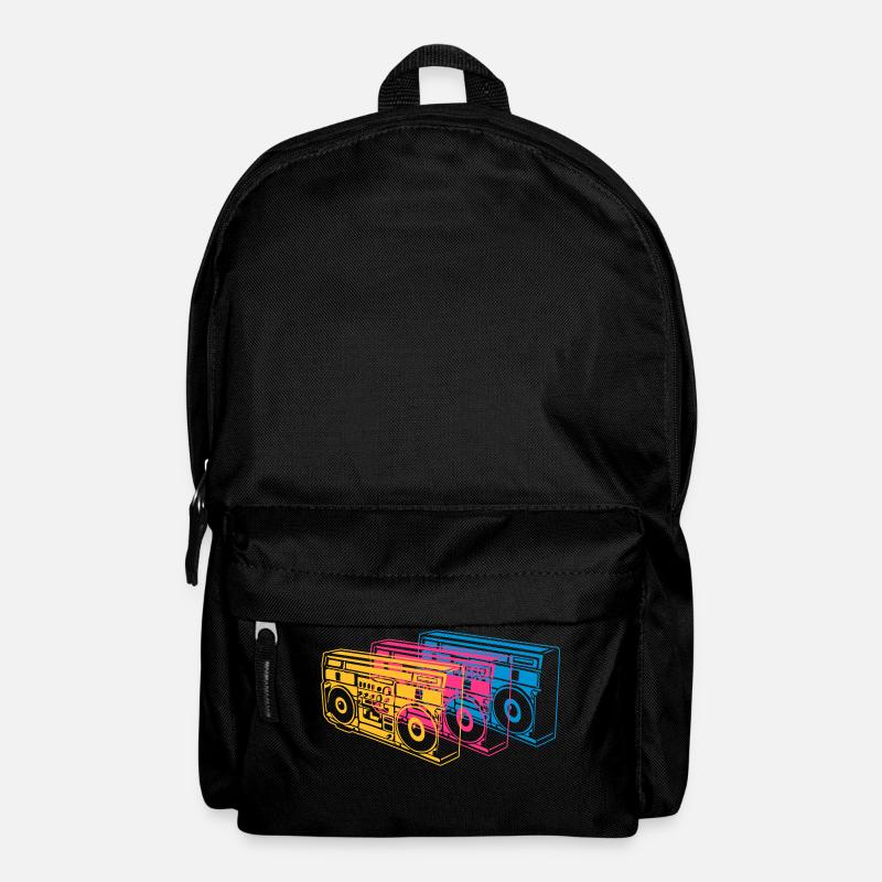 radio portable - Sac à dos - noir