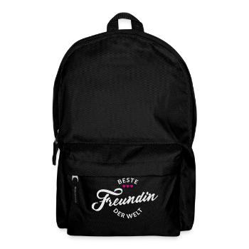 BESTE FREUNDIN DER WELT - Rucksack - Schwarz - Vorne