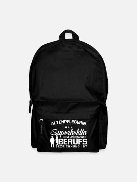 Altenpflegerin - Rucksack - Schwarz