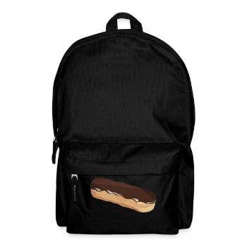 eclair_chocolat - Rucksack - Schwarz - Vorne
