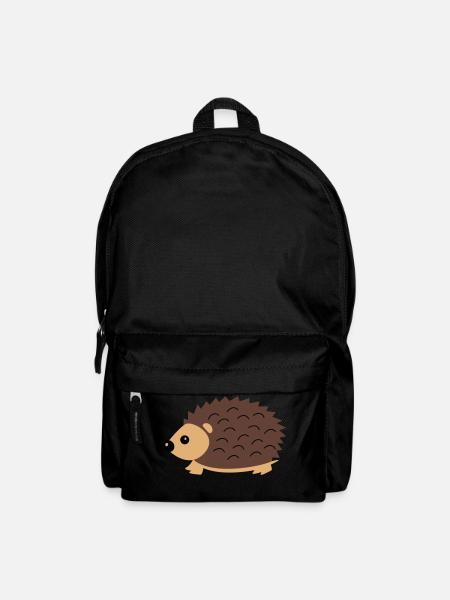 Igel - Rucksack - Schwarz