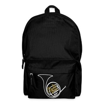 French Horn II - Backpack - black - Front