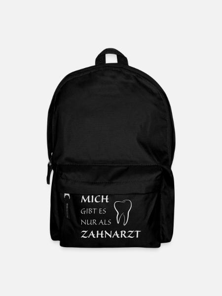 Nur als Zahnarzt - Rucksack - Schwarz