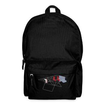 Wäsche - Rucksack - Schwarz - Vorne