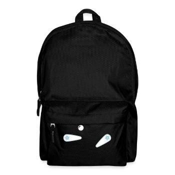 Flipper 2-farbig - Rucksack - Schwarz - Vorne