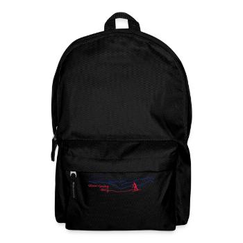 Langlauf in den Bergen - Rucksack - Schwarz - Vorne