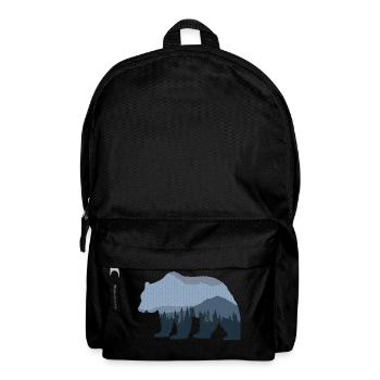Forest Bear - Backpack - black - Front