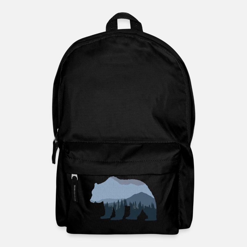 Forest Bear - Backpack - black