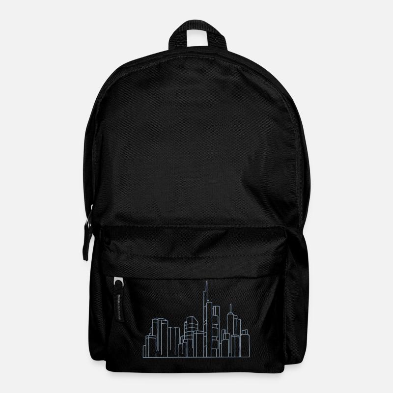 Frankfurt Skyline - Rucksack - Schwarz