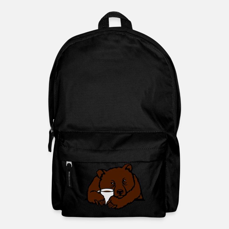 Morgenmuffel ours - Sac à dos - noir