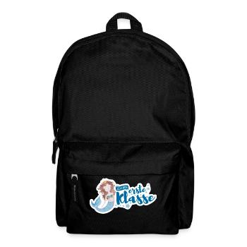 erste Klasse Meerjungfrau - Rucksack - Schwarz - Vorne