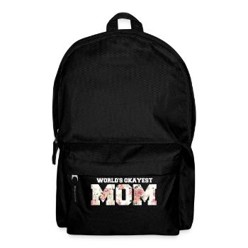 World's Okayest Mom - Backpack - black - Front