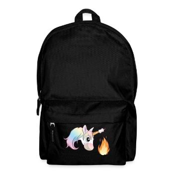 Unicorn Marshmallow - Rucksack - Schwarz - Vorne