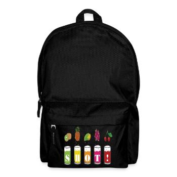 Summer drinks - Shot ! - Rucksack - Schwarz - Vorne
