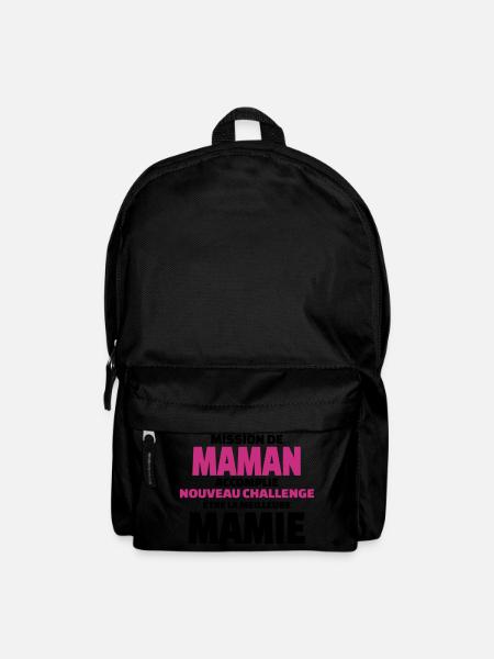 nouveau challenge être la meilleure mamie - Sac à dos - noir