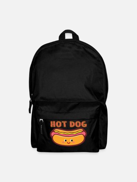 HOT DOG - Rucksack - Schwarz