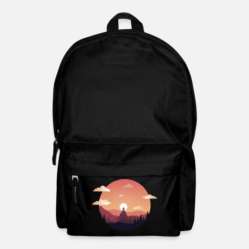 Sunset Comic - Backpack - black