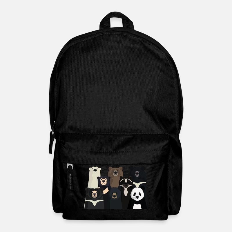 Ours du Monde - Sac à dos - noir