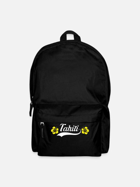 Tahiti hibiscus - Sac à dos - noir