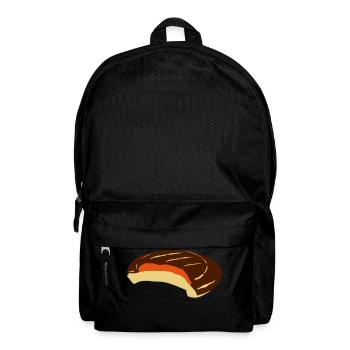 Jaffa Bite (3-color vector) - Backpack - black - Front