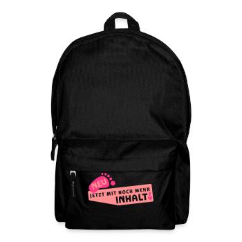 Enceinte - Plus de contenu - Sac à dos - noir - Devant