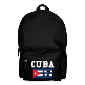2017 Kuba Shirt Cuba Kubaner Havanna Geschenk - Rucksack - Schwarz - Vorne
