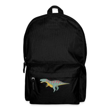 Gift Dinosaur Fossil Kawaii Trex Comic Dino - Backpack - black - Front