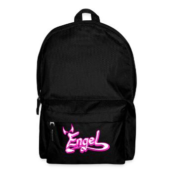Engel pink,Geschenkidee - Rucksack - Schwarz - Vorne