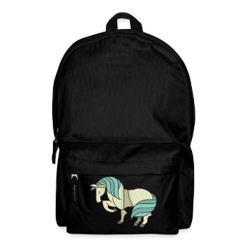 Pony - Rucksack - Schwarz - Vorne