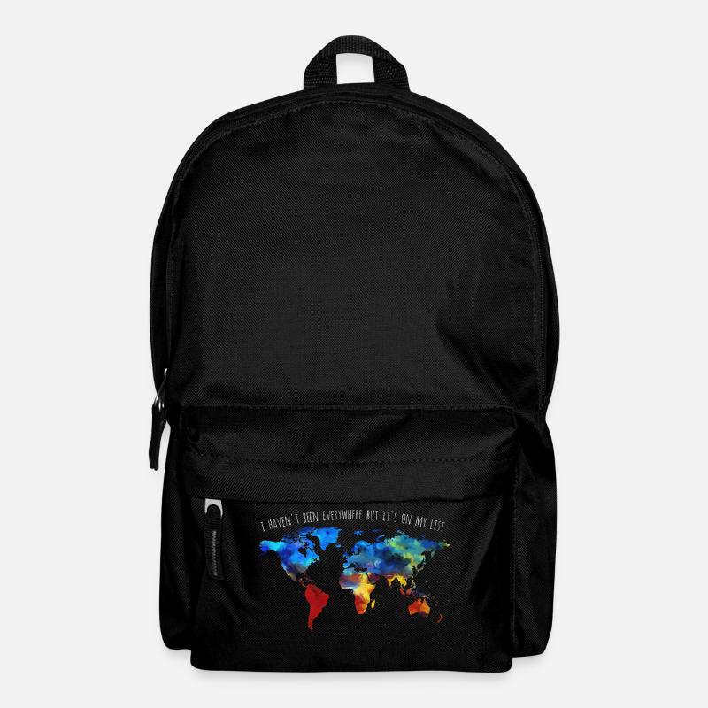 I Have not Been Everywhere But It's On My List - Backpack - black