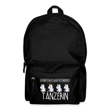 TÄNZERIN - Toll - Rucksack - Schwarz - Vorne