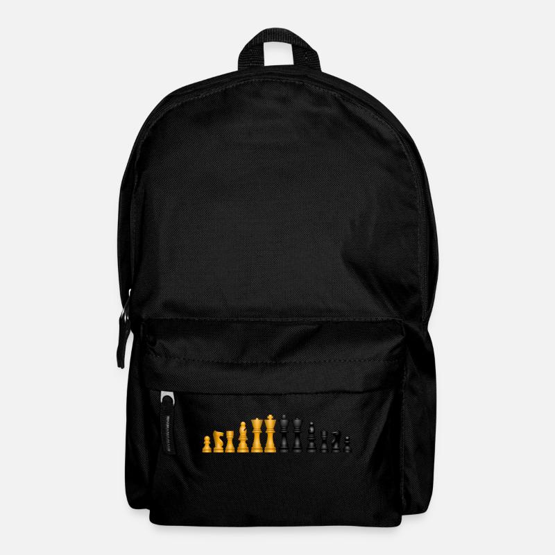 Schach - Rucksack - Schwarz