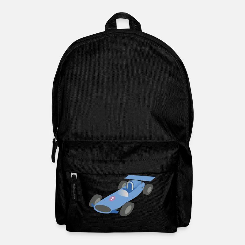 race car - Backpack - black