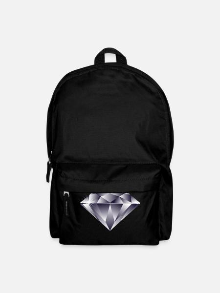 diamant - Sac à dos - noir