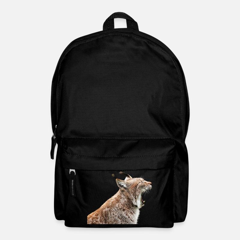 linx luchs cat katze - Rucksack - Schwarz