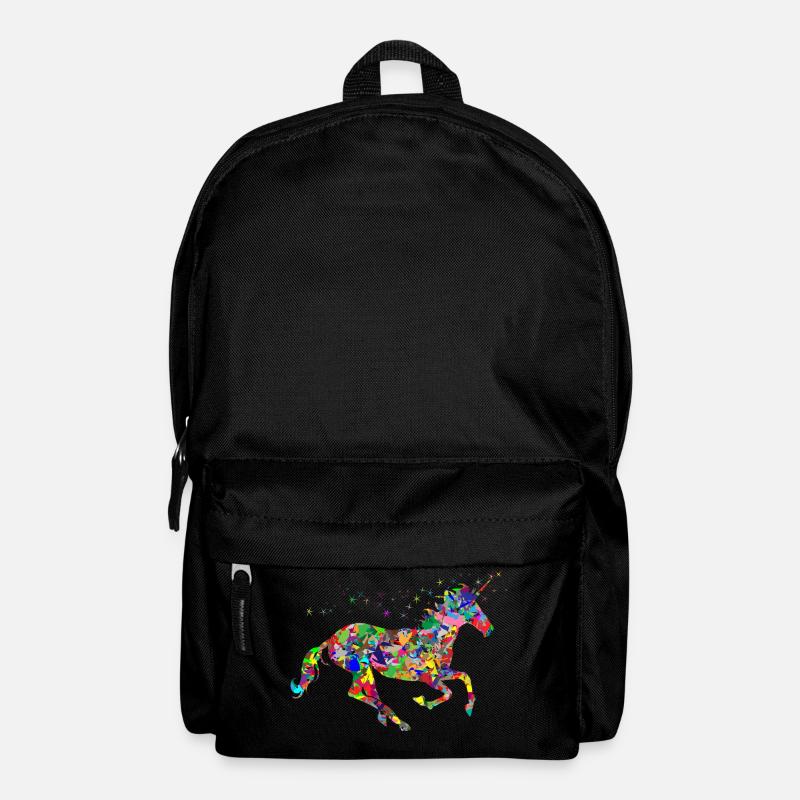 Unicorn in color - Backpack - black