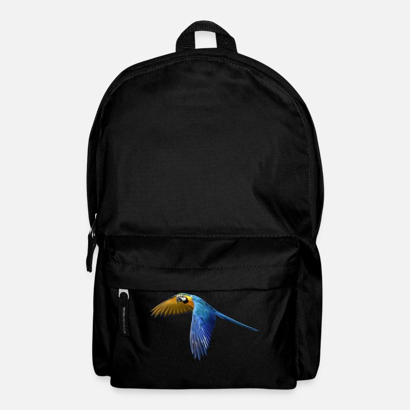 perroquet perroquet oiseau vogel2 - Sac à dos - noir