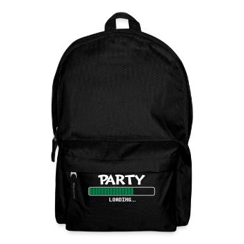 Party loading loading bar - Backpack - black - Front