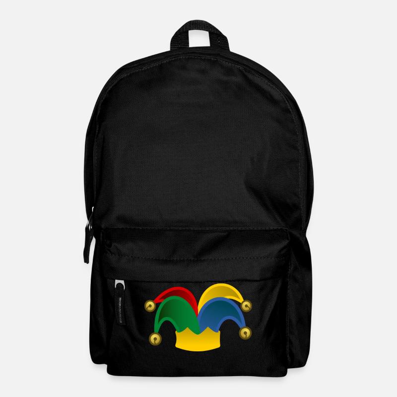 Narrenmütze - Rucksack - Schwarz