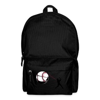 Baseball - Rucksack - Schwarz - Vorne