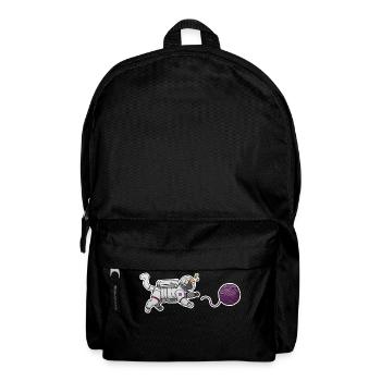 Astronaut cat - Backpack - black - Front