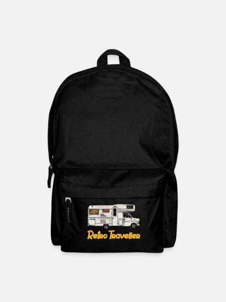 Retro Traveller - Backpack - black
