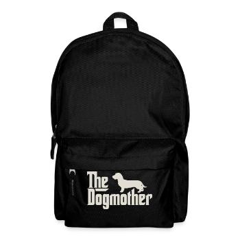 The Dogmother - Dachshund, Wire-haired Dachshund, Teckel - Backpack - black - Front