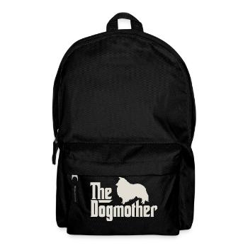 The Dogmother - Shetland Sheepdog, Sheltie - Backpack - black - Front