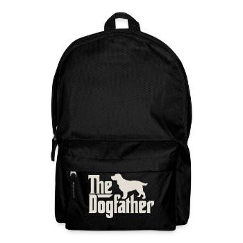 Le Dogfather - Cocker anglais - Sac à dos - noir - Devant