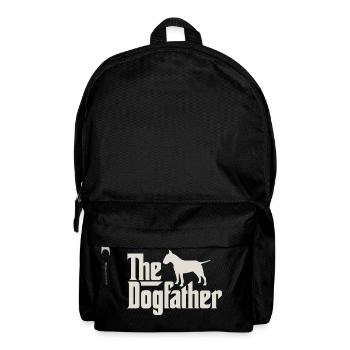 The Dogfather - Bullterrier - Rucksack - Schwarz - Vorne