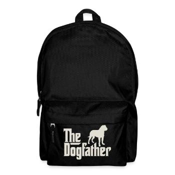 The Dogfather - Bullmastiff - Rucksack - Schwarz - Vorne